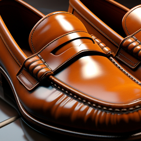 Classic Tan Leather Loafers